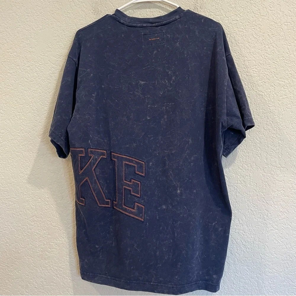 Nike Fadeaway Shirt in Blue and Orange